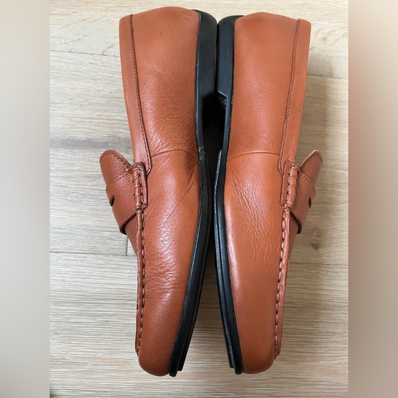 Polo Ralph Lauren Adante Leather Loafers Men’s Sz 10.5D Brown Slip-On Shoes